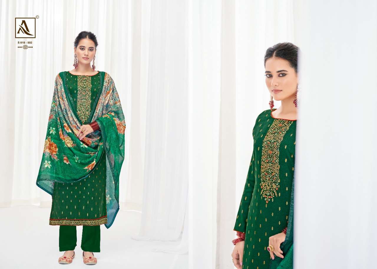 Alok Tarunika Catalog Pure Jam Cotton Designer Wear Ladies Dress Materials 