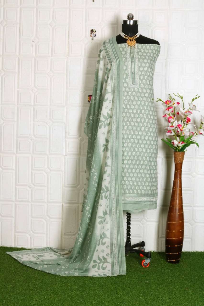 Bipson Cotton Queen 1802 Catalog Daily Wear Summer  Cotton Printed Dress Materials 