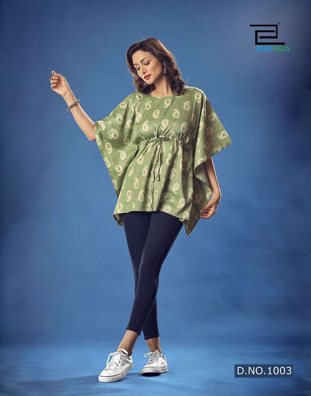 Blue Hills Kaftan Vol 1 Catalog Fancy Western Wear Rayon Kaftan 