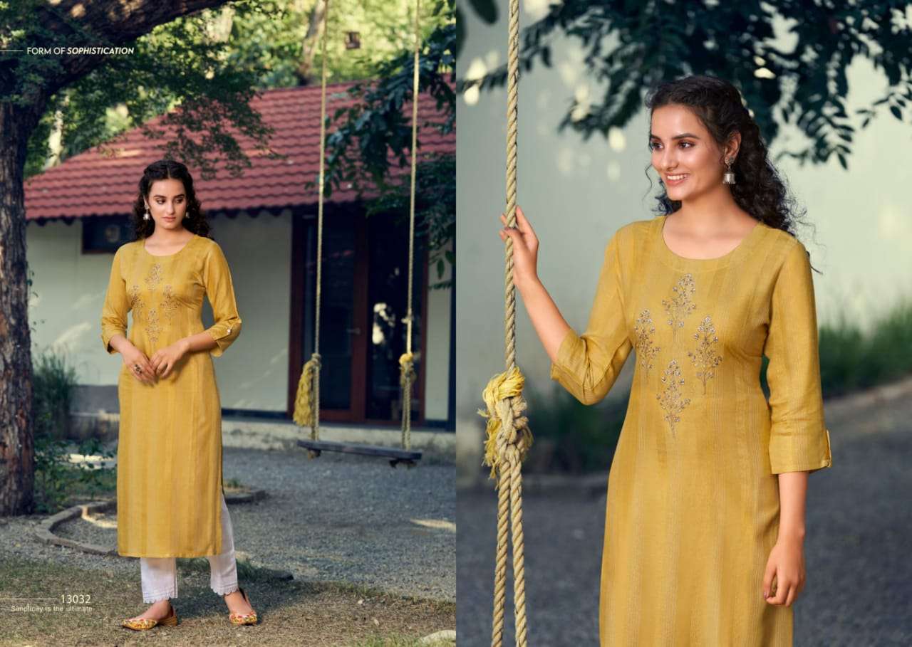 Kalaroop Kashvi Vol 2 Catalog Fancy Wear Long Embroidery Kurtis 