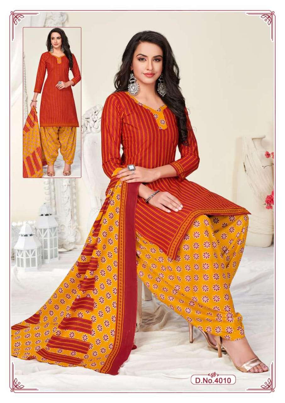 Laado Ruby Patiyala Vol 4 Catalog Daily Wear Summer Cotton Printed Women Dress Materials 
