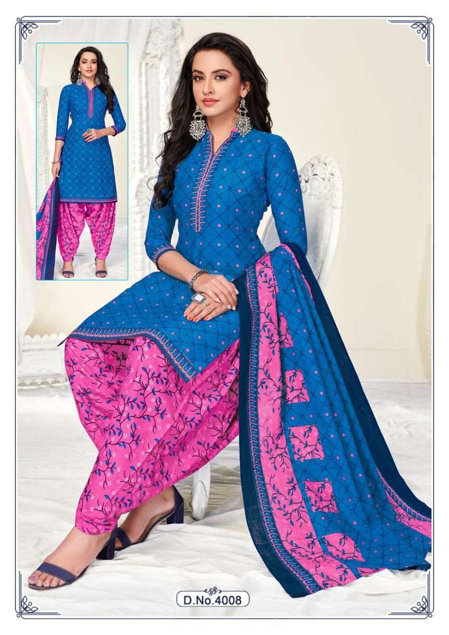 Laado Ruby Patiyala Vol 4 Catalog Daily Wear Summer Cotton Printed Women Dress Materials 