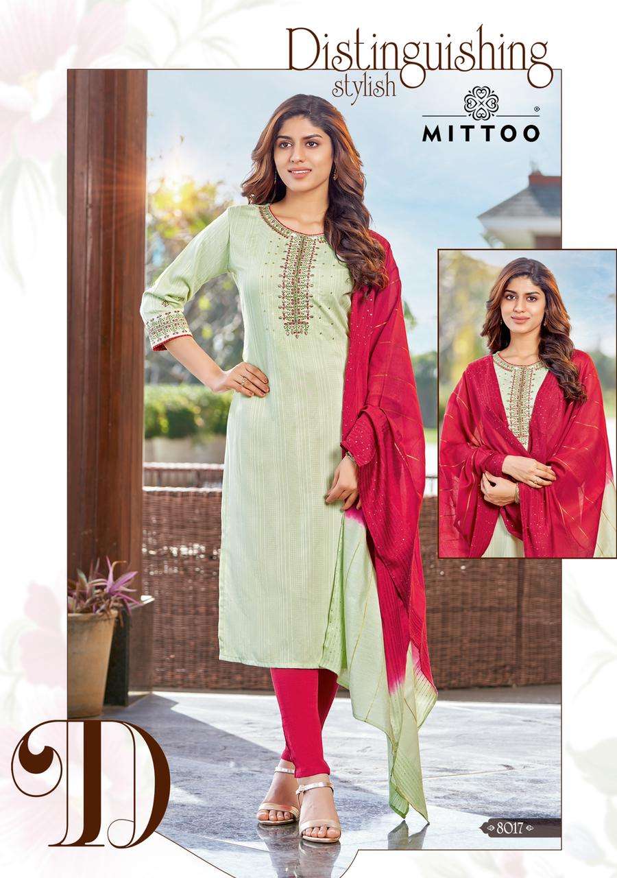 Mittoo Rangpreet Vol 4 Catalog Party Wear Readymade Top Bottom With Dupatta 