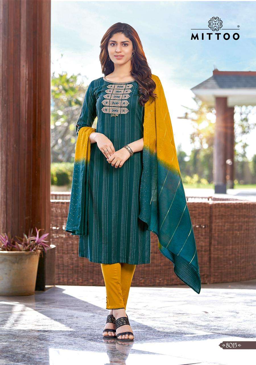 Mittoo Rangpreet Vol 4 Catalog Party Wear Readymade Top Bottom With Dupatta 