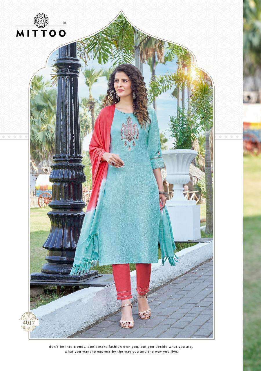 Mittoo Shringar Vol 3 Catalog Designer Wear Readymade Top Bottom With Dupatta 