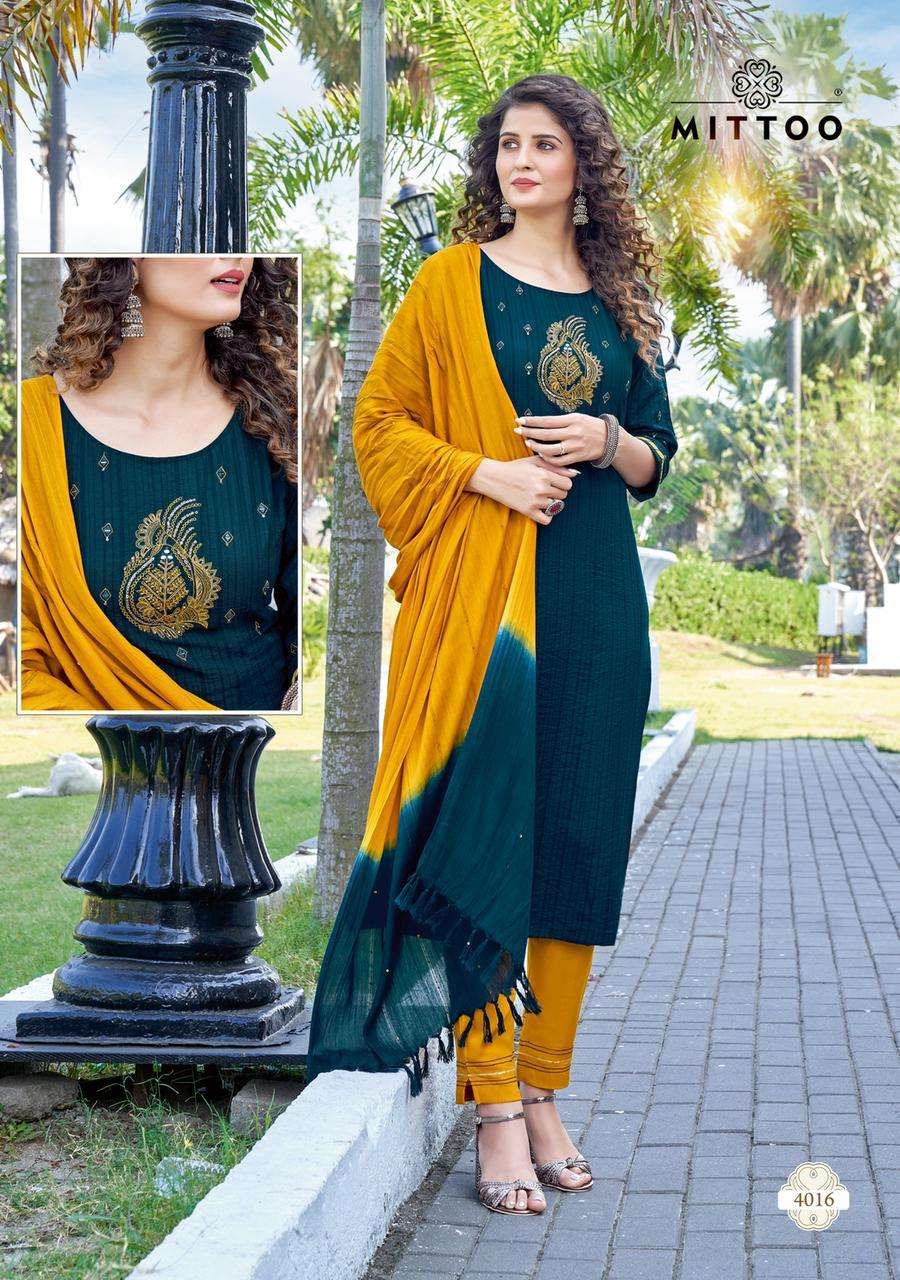 Mittoo Shringar Vol 3 Catalog Designer Wear Readymade Top Bottom With Dupatta 