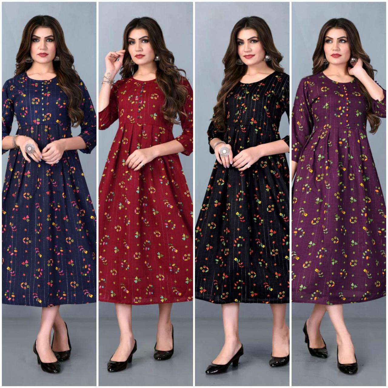 Sabella Fashion Cotton Candy Catalog Casual Wear Cotton Printed Kurtis