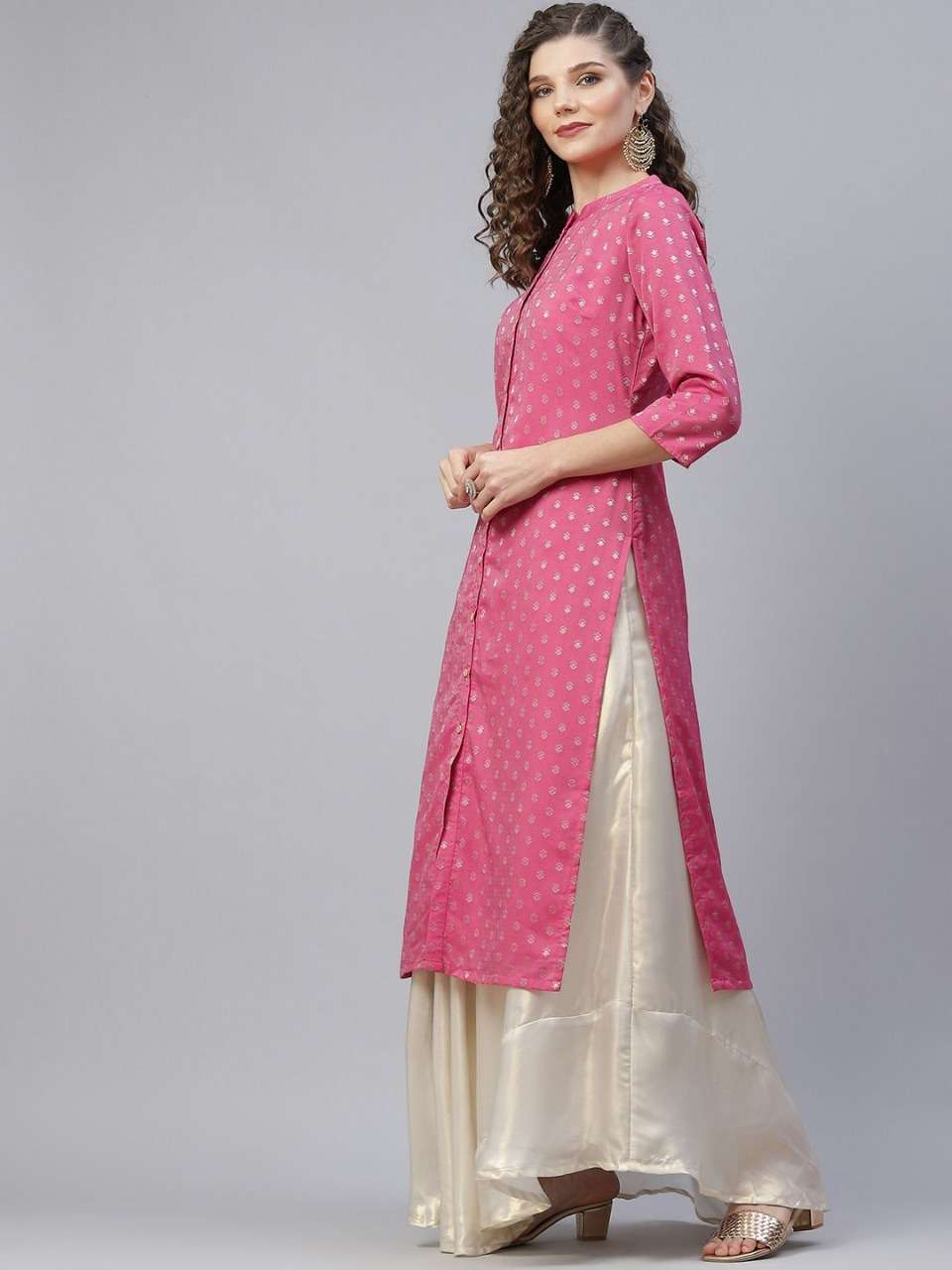 Sabella Fashion Cotton Queen 401 Catalog Ethnic Wear Straight Cut Long Kurtis 