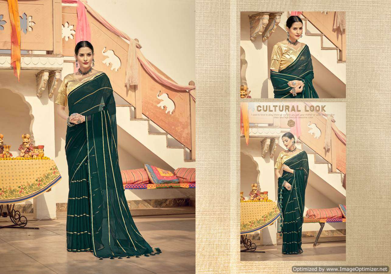 Ynf Viscose Silk Catalog Fancy Wear Chiffon Zari Sarees Wholesale Rate In Surat 