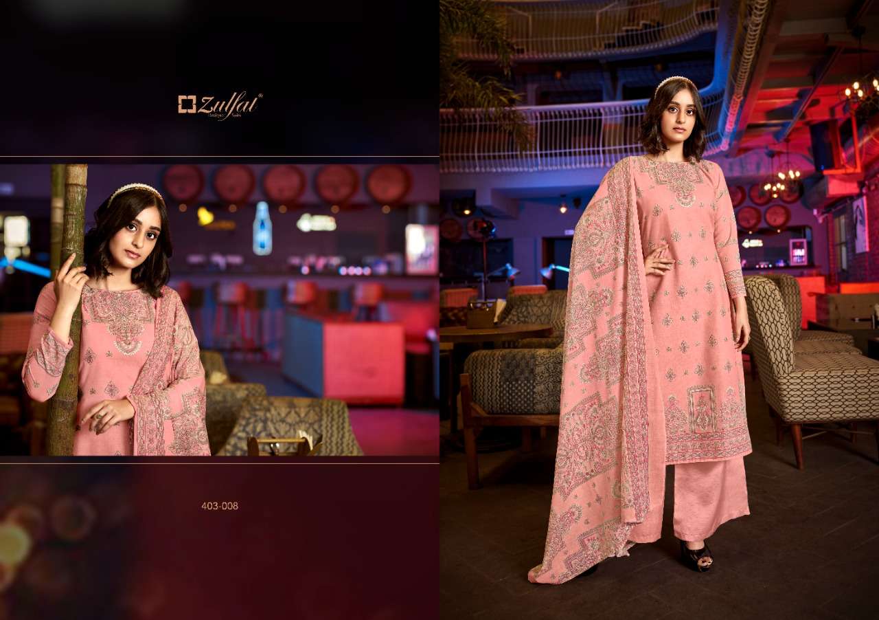 Zulfat Aline Catalog Daily Wear Pure Cotton Unstitched Women Dress Materials