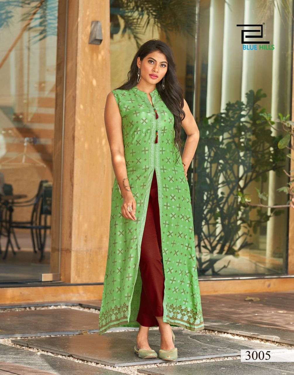 Blue Hills Summer Season  vol 3 catalog  Designer Kurtis  