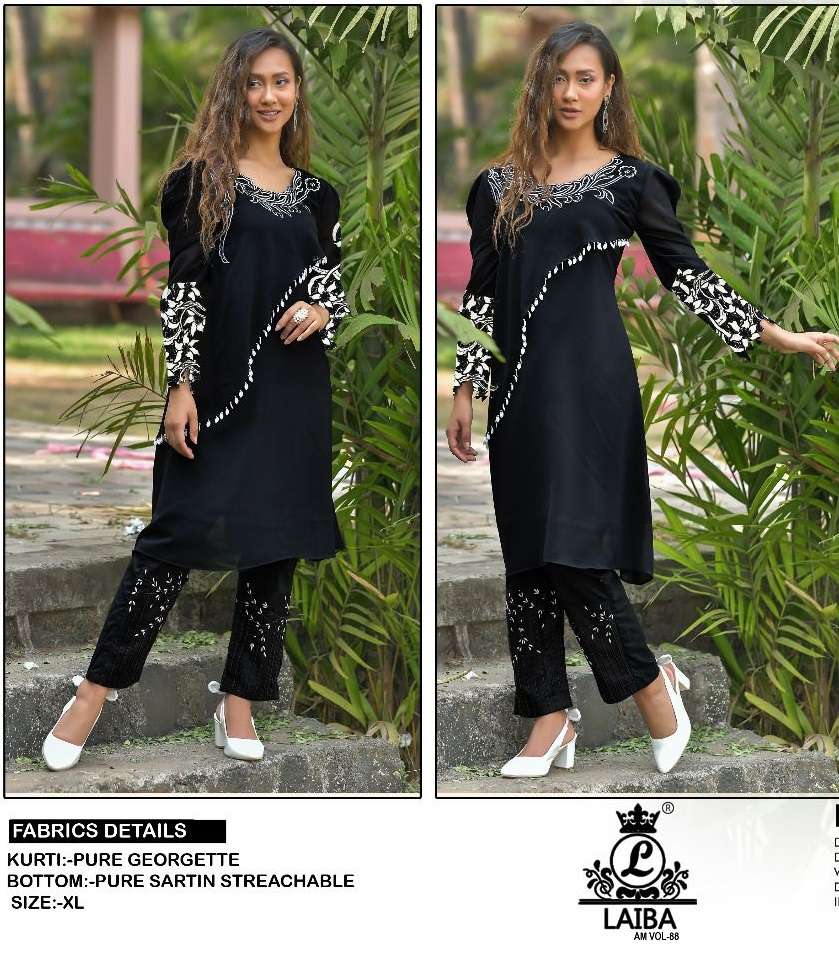Laiba Am Vol 88 Ethnic wear Readymade Top Bottom 
