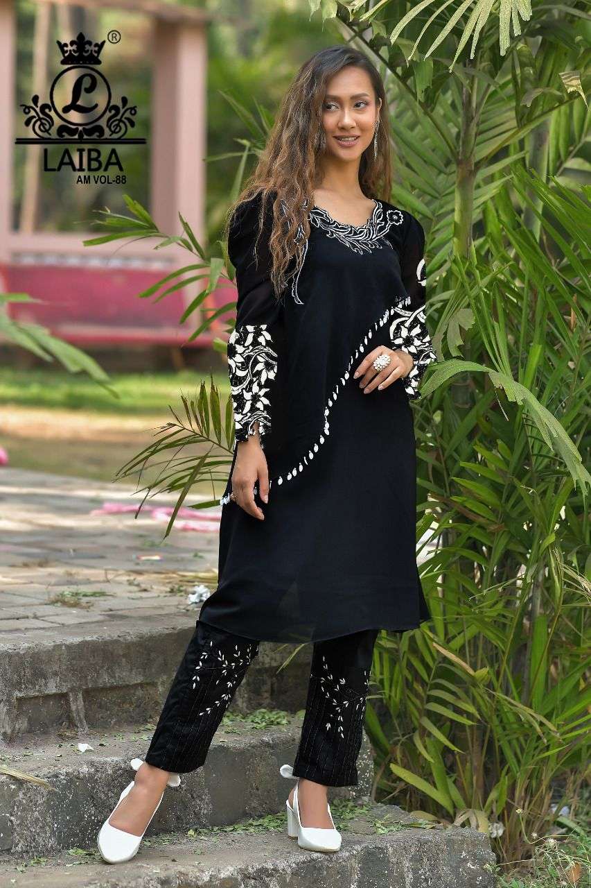Laiba Am Vol 88 Ethnic wear Readymade Top Bottom 