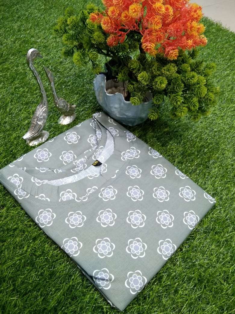 Sabella Fashion Summer Queen Catalog Casual Wear Cotton Rayon Printed Kurtis 