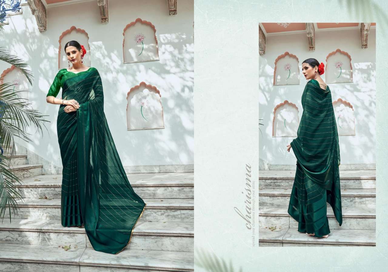 Ynf Gandhari Mukaish Catalog Fancy Wear Weightless Satin Style Saree Wholesale Rate In Surat 