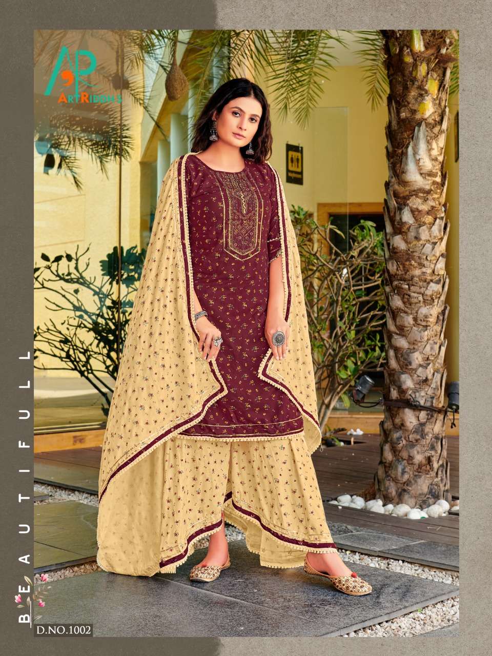 Art riddhs present 3 pcs collection Heer Zaara