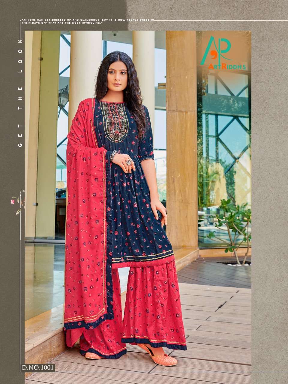 Art riddhs present 3 pcs collection Heer Zaara