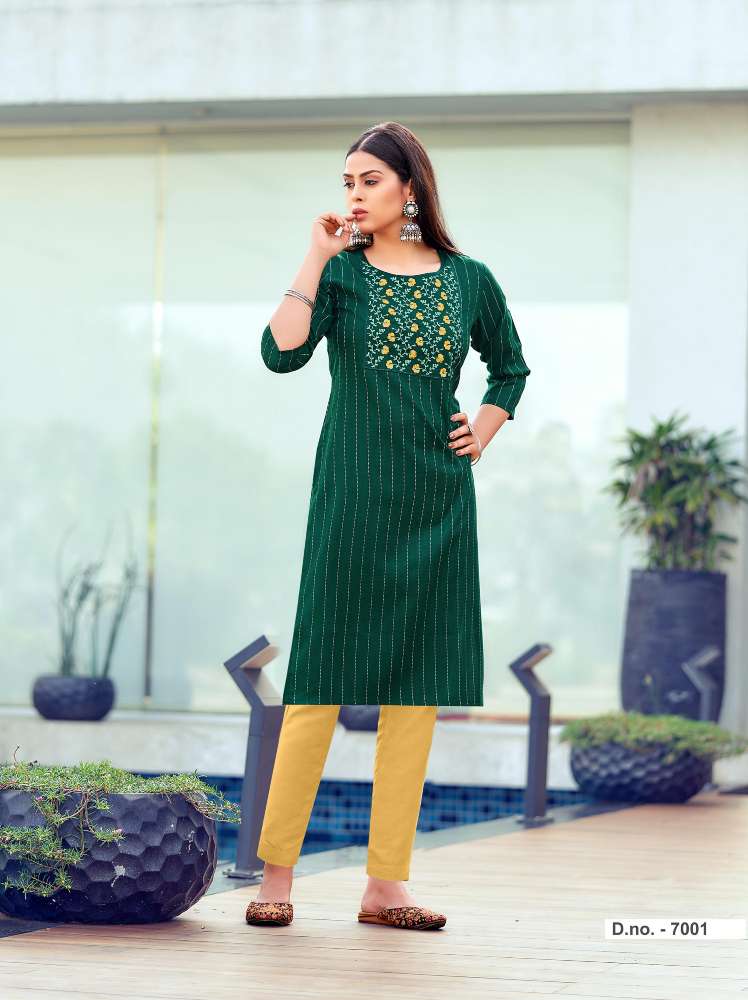 Minu Gangour cotton kurtis Combo catalogue