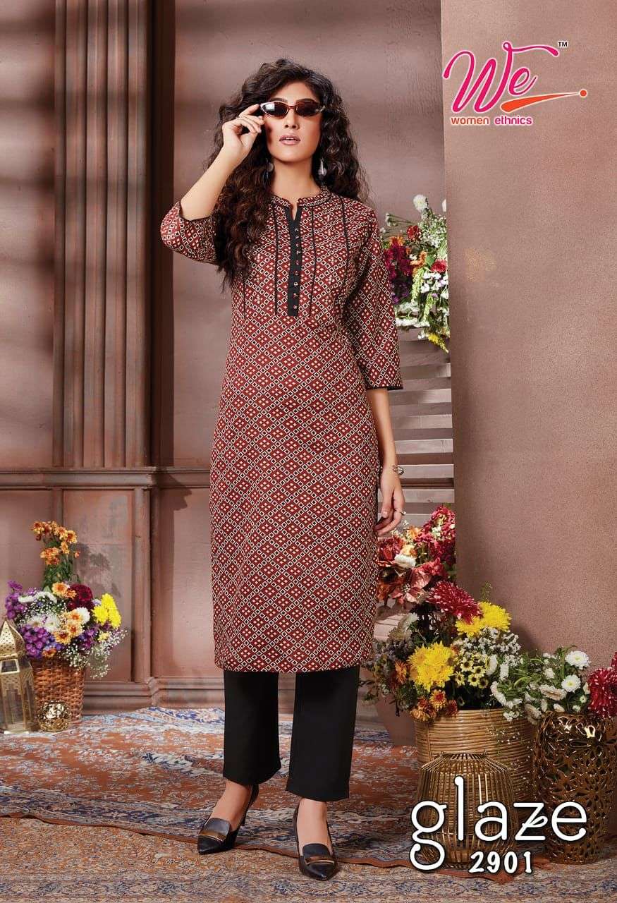 GLAZE Cotton Kurtis Catalogue
