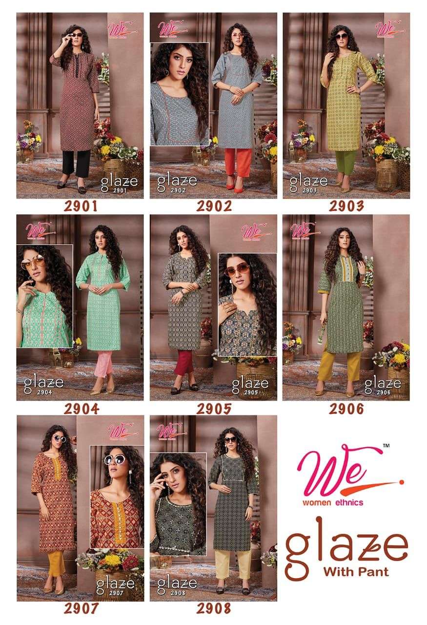 GLAZE Cotton Kurtis Catalogue