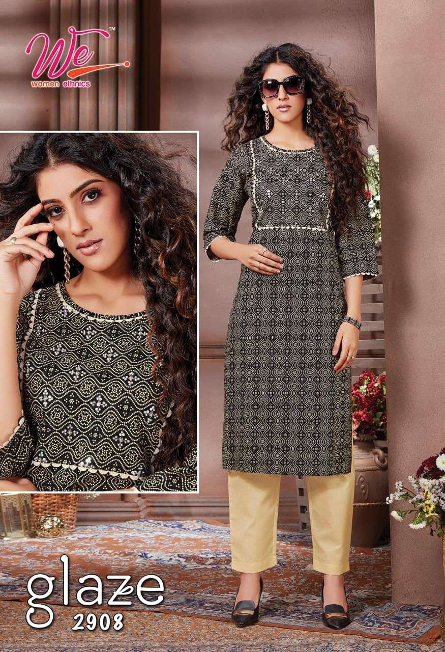 GLAZE Cotton Kurtis Catalogue
