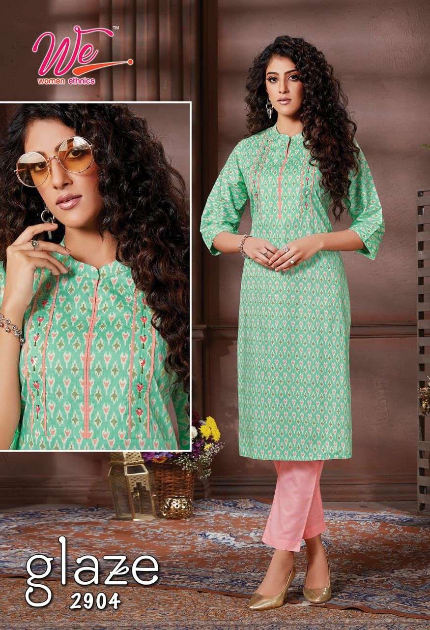 GLAZE Cotton Kurtis Catalogue