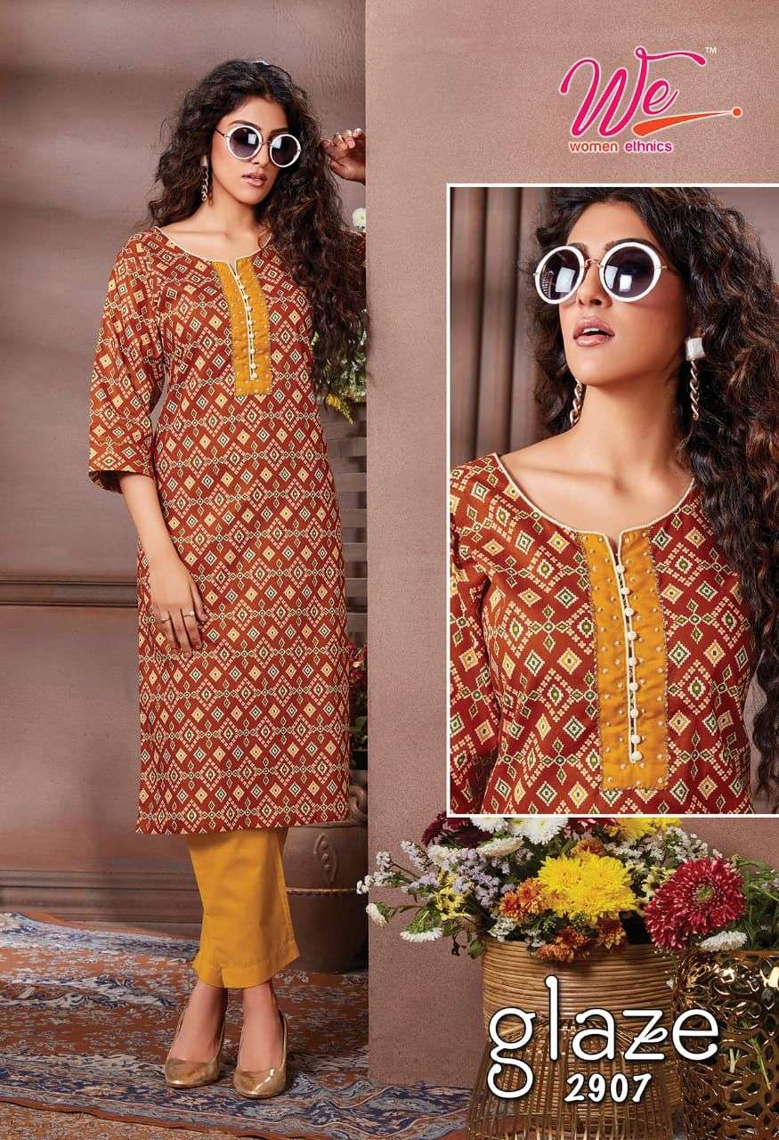 GLAZE Cotton Kurtis Catalogue