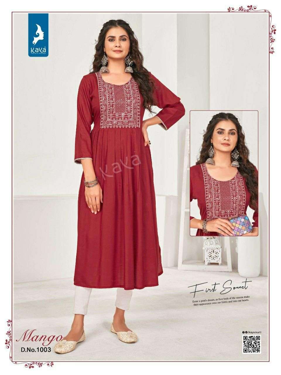  Greeting from KAYA KURTI MANGO 