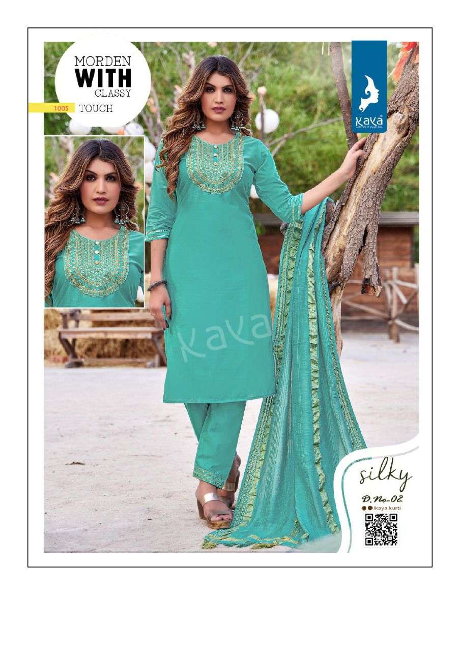 Greeting from KAYA KURTI SILKY