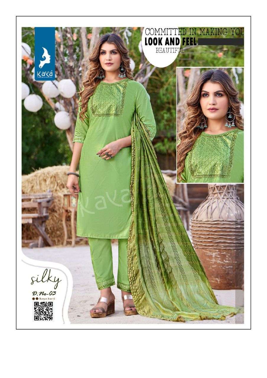 Greeting from KAYA KURTI SILKY