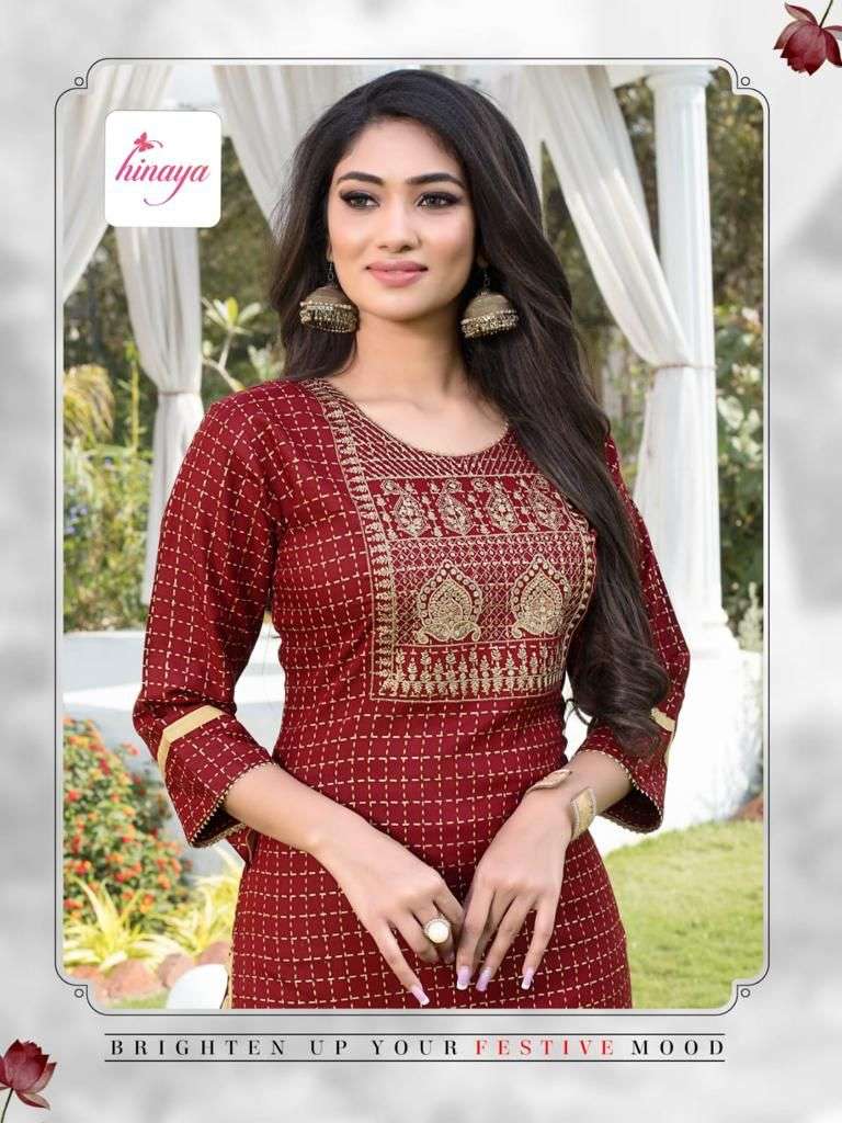 HINAYA PRESENTS Aishwarya Vol - 7 Casual & Office wear kurtis