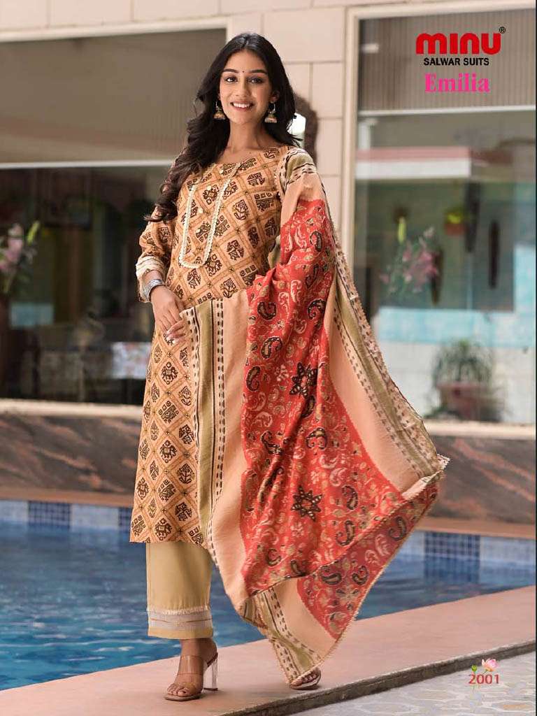 Minu Emilia 2 Kurti Combo-4P Catalogue