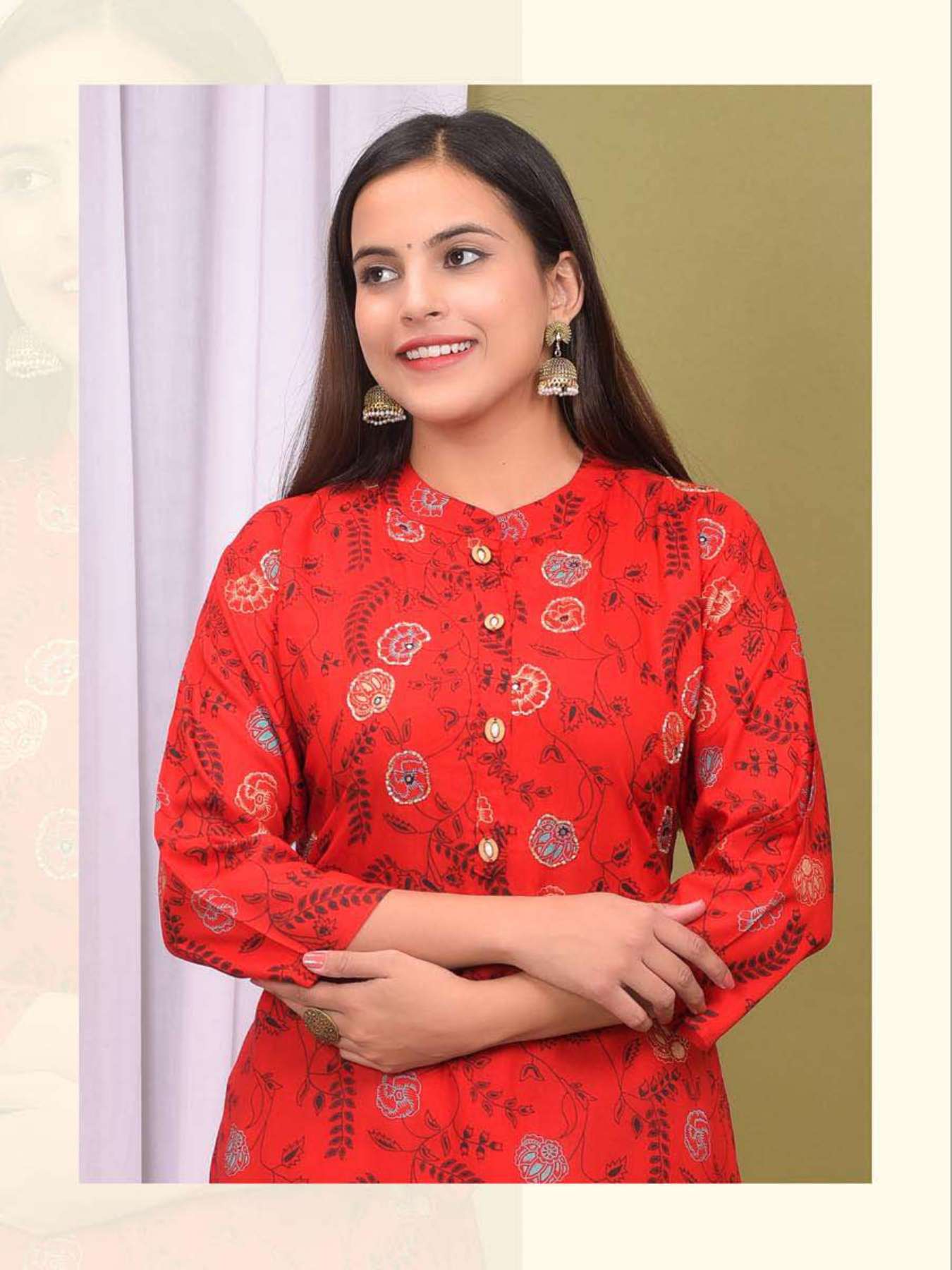 Minu Loreal Combo Vol-4-5P Kurtis Combo Catalogue