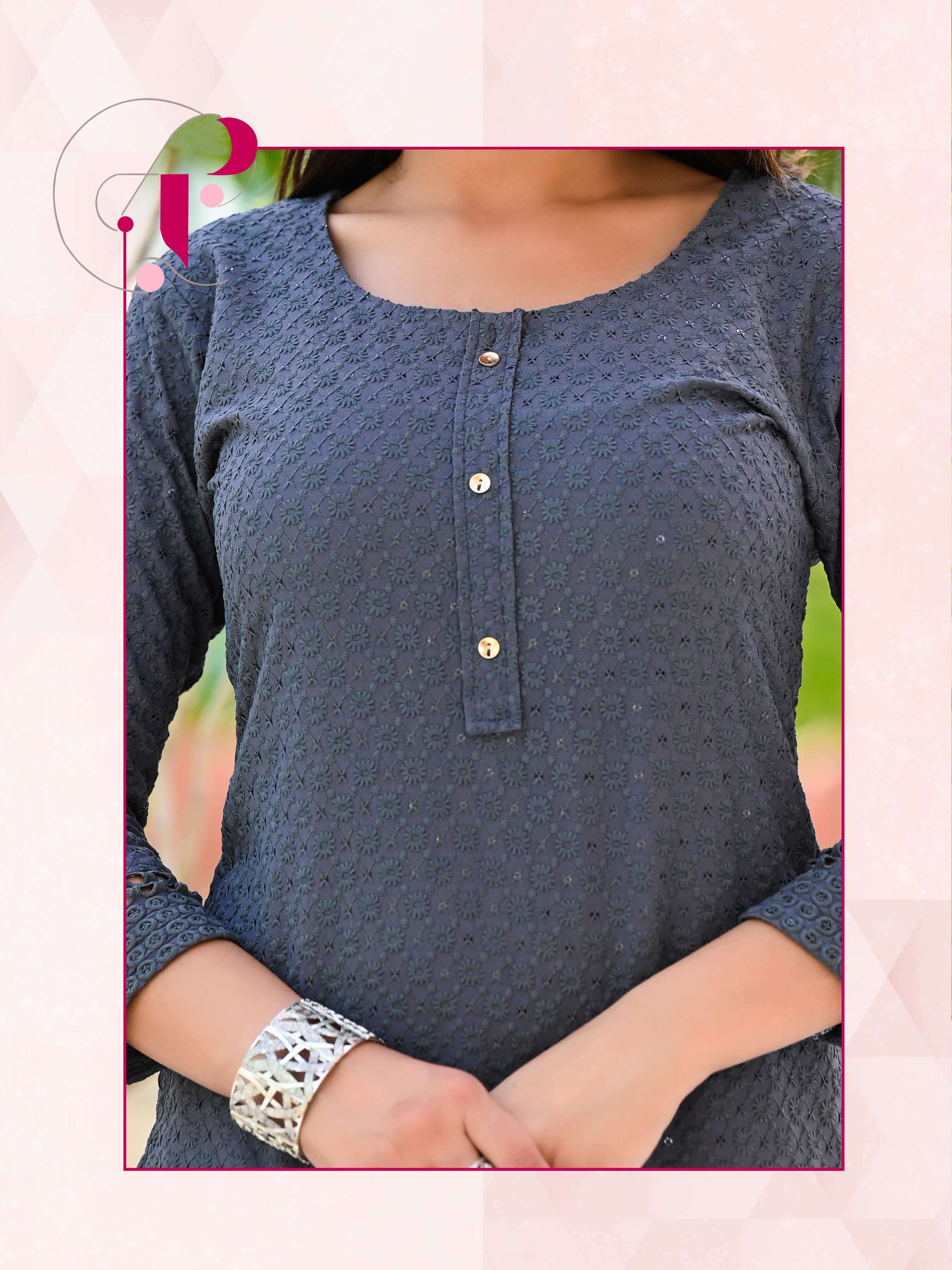 Minu Mahira  Rayon Kurti-8P Catalogue