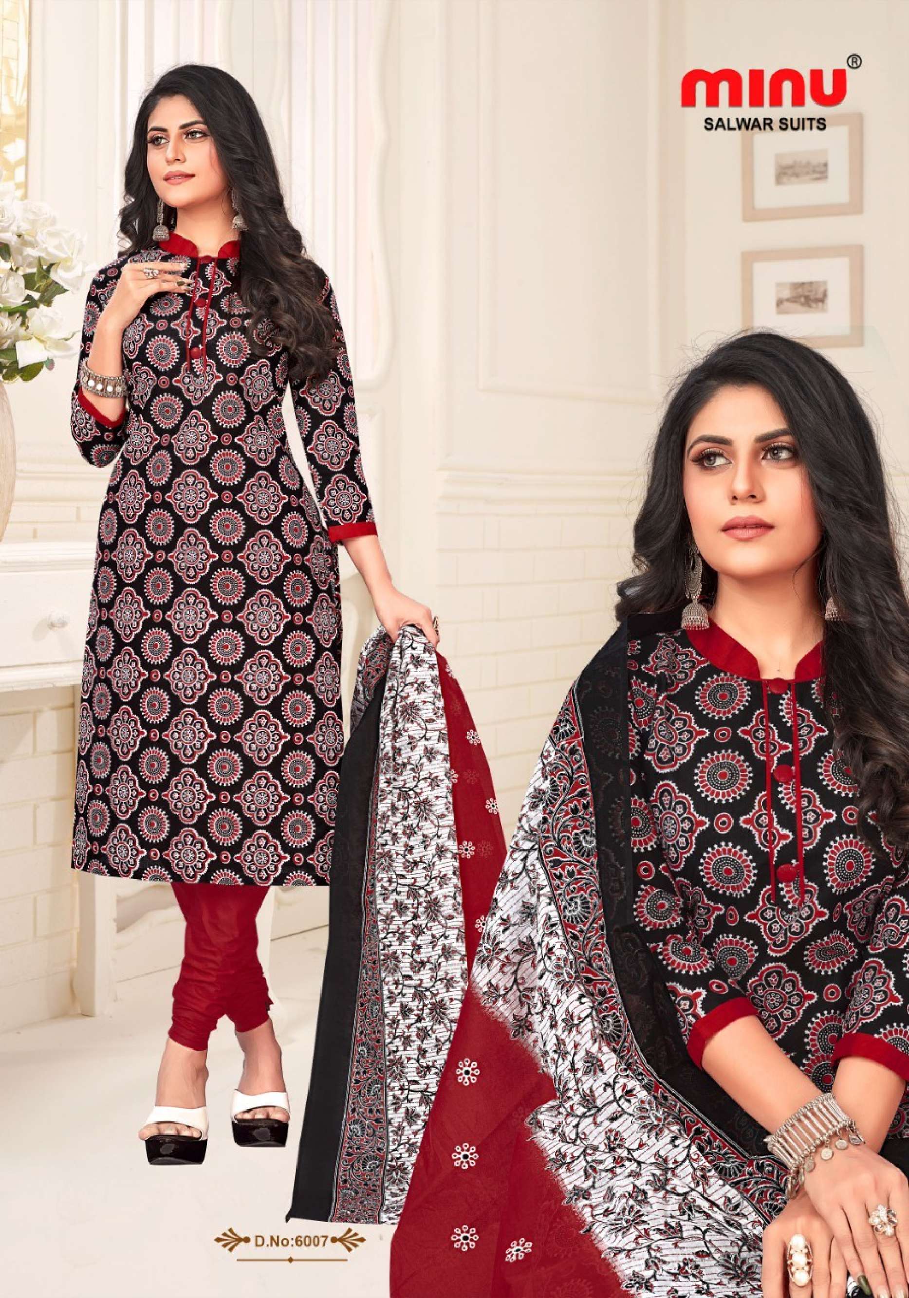Minu Phillauri Cotton Dress Material-8P Catalogue
