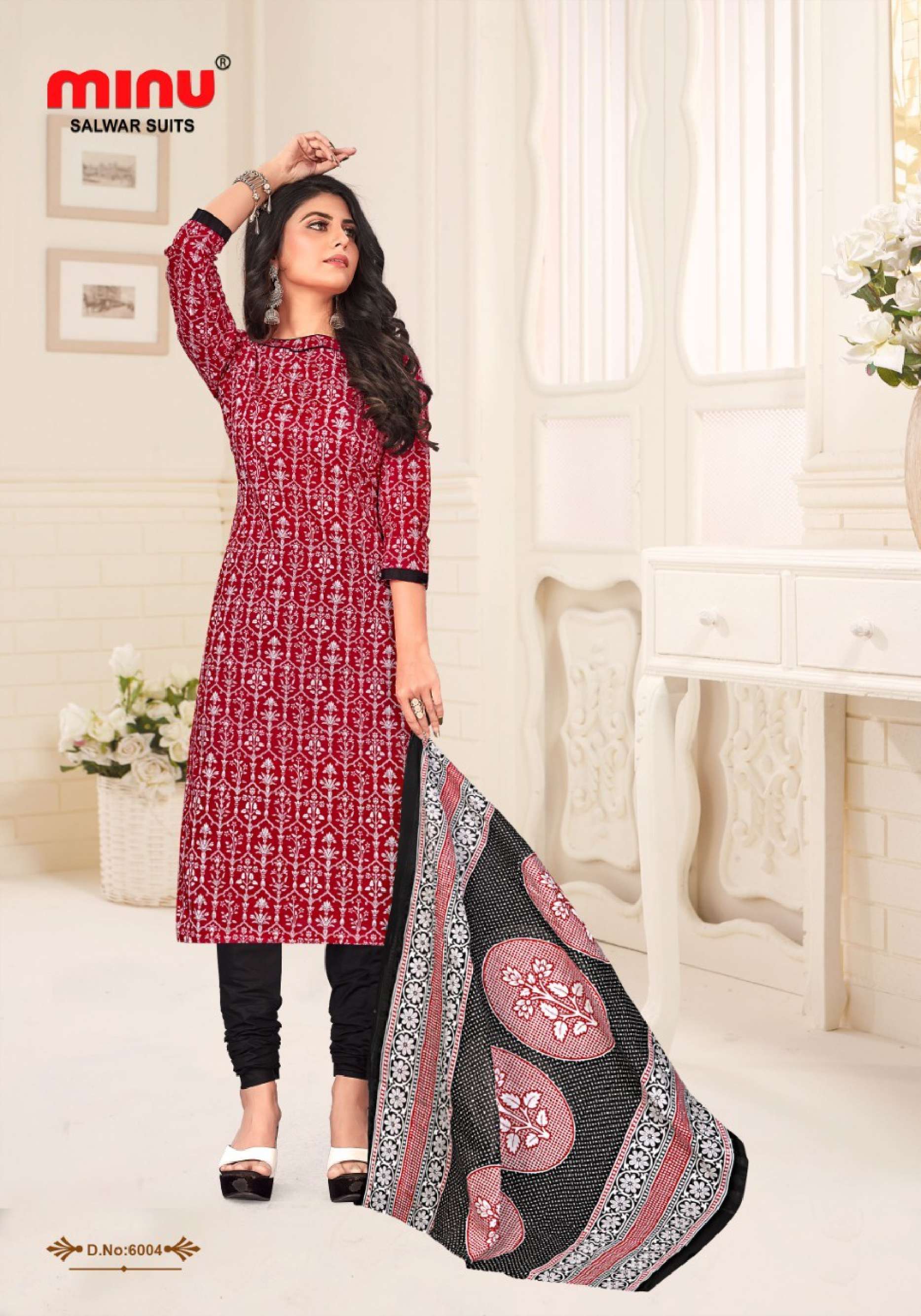 Minu Phillauri Cotton Dress Material-8P Catalogue