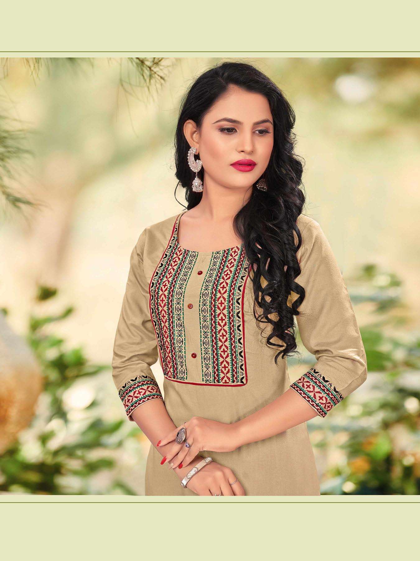 Minu SHANAYA Cotton Kurtis-6P Catalog
