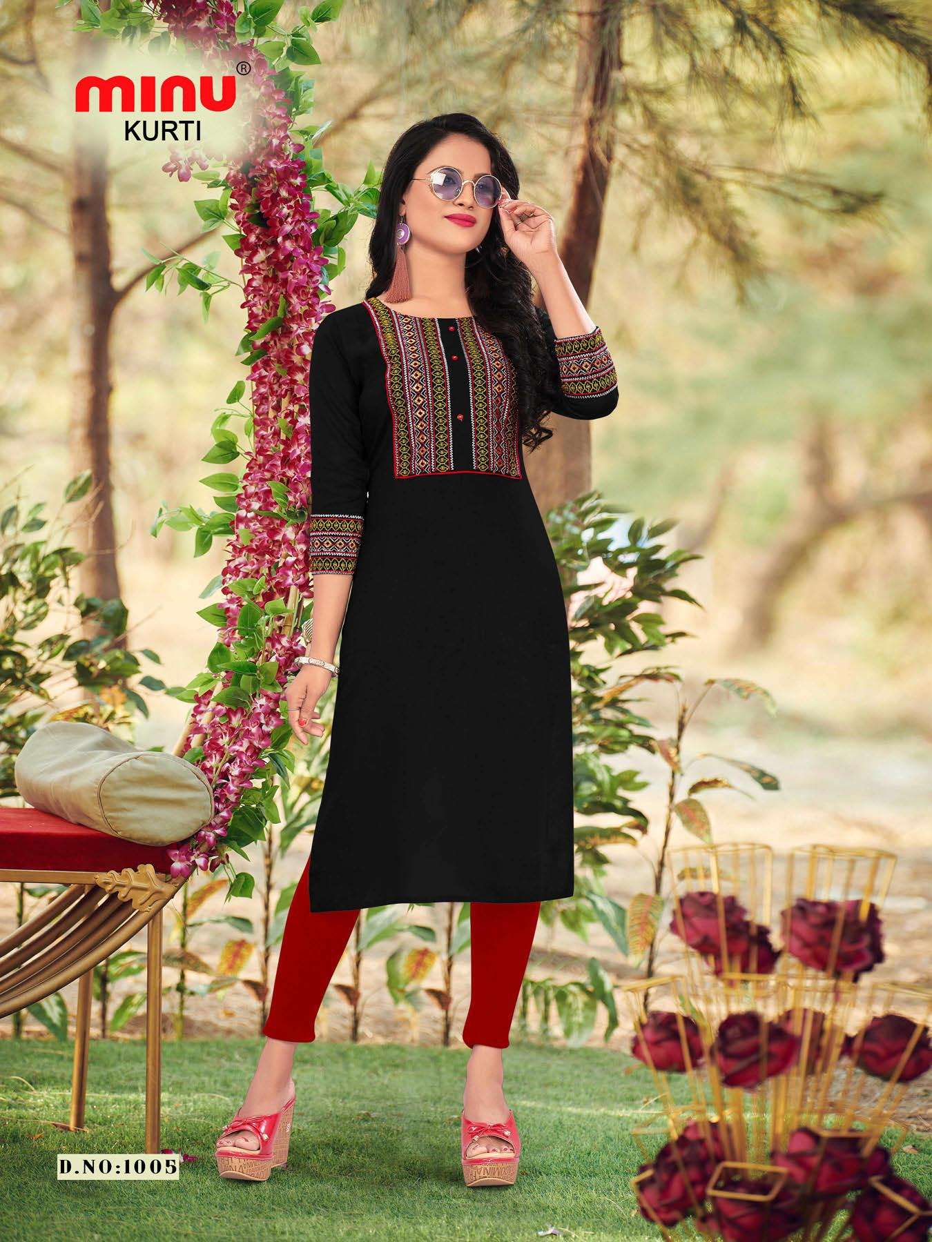 Minu SHANAYA Cotton Kurtis-6P Catalog