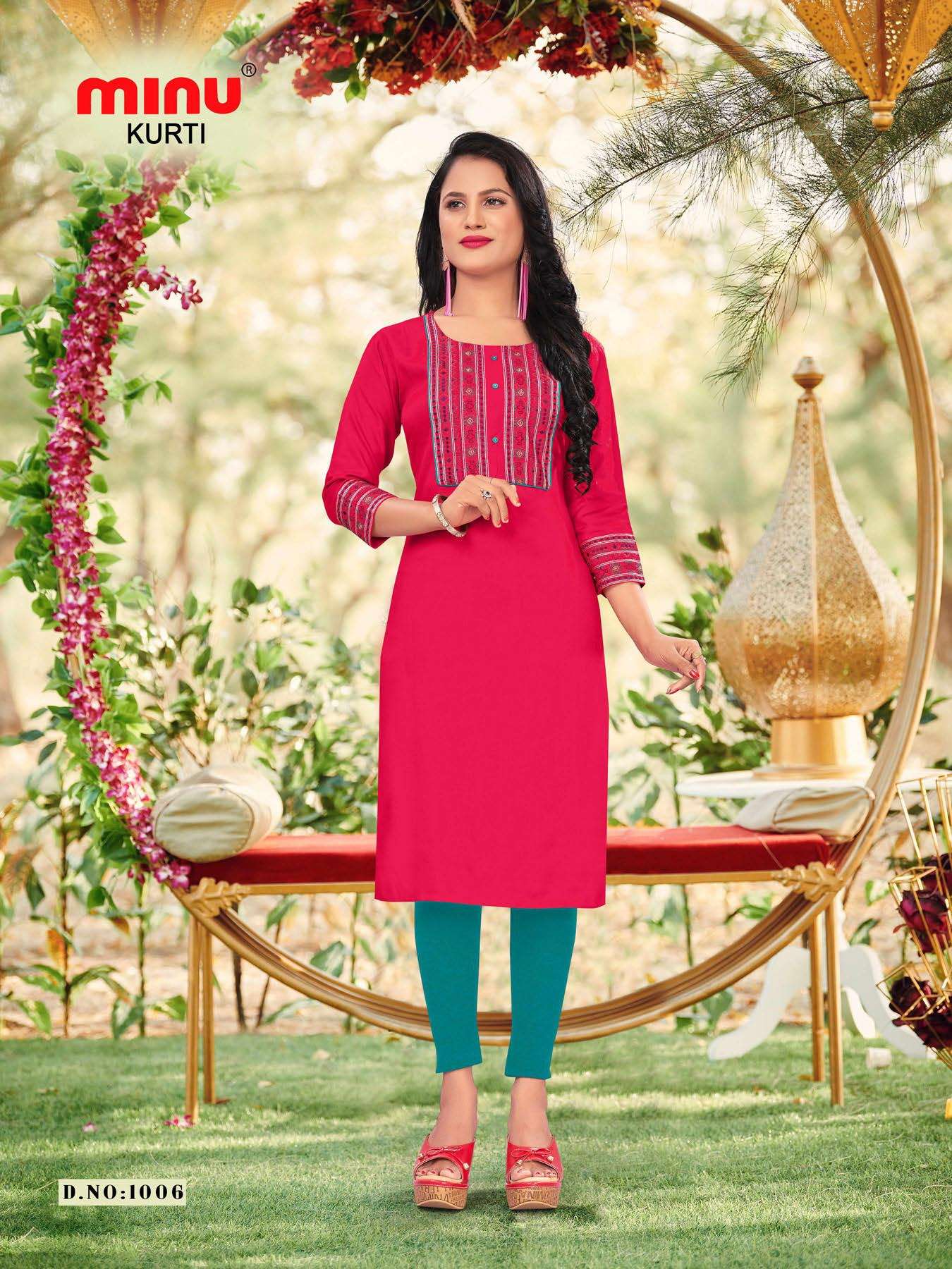 Minu SHANAYA Cotton Kurtis-6P Catalog
