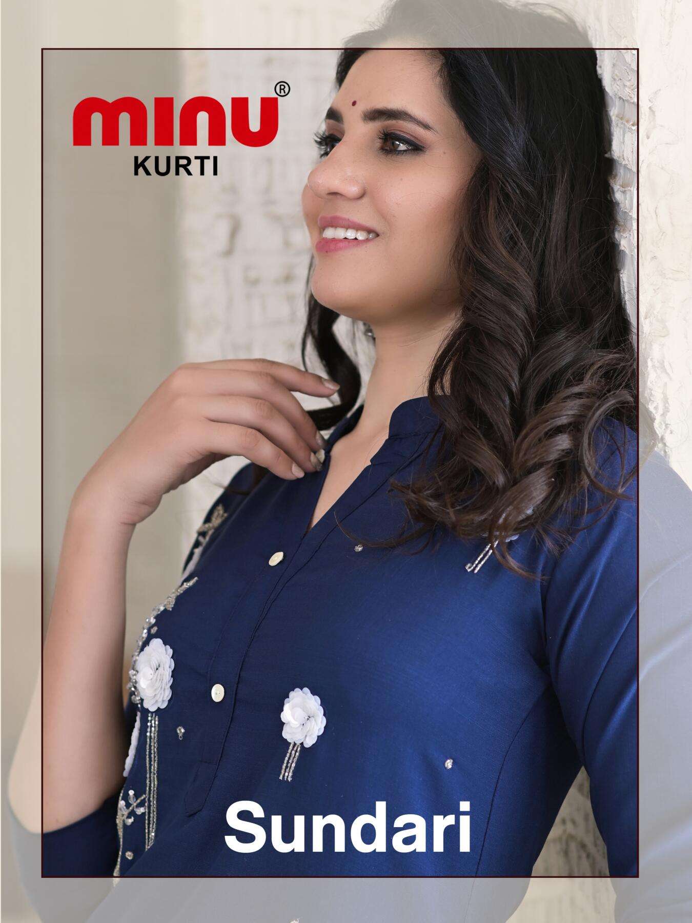 Minu Sundari Long Kurti-5P Catalogue
