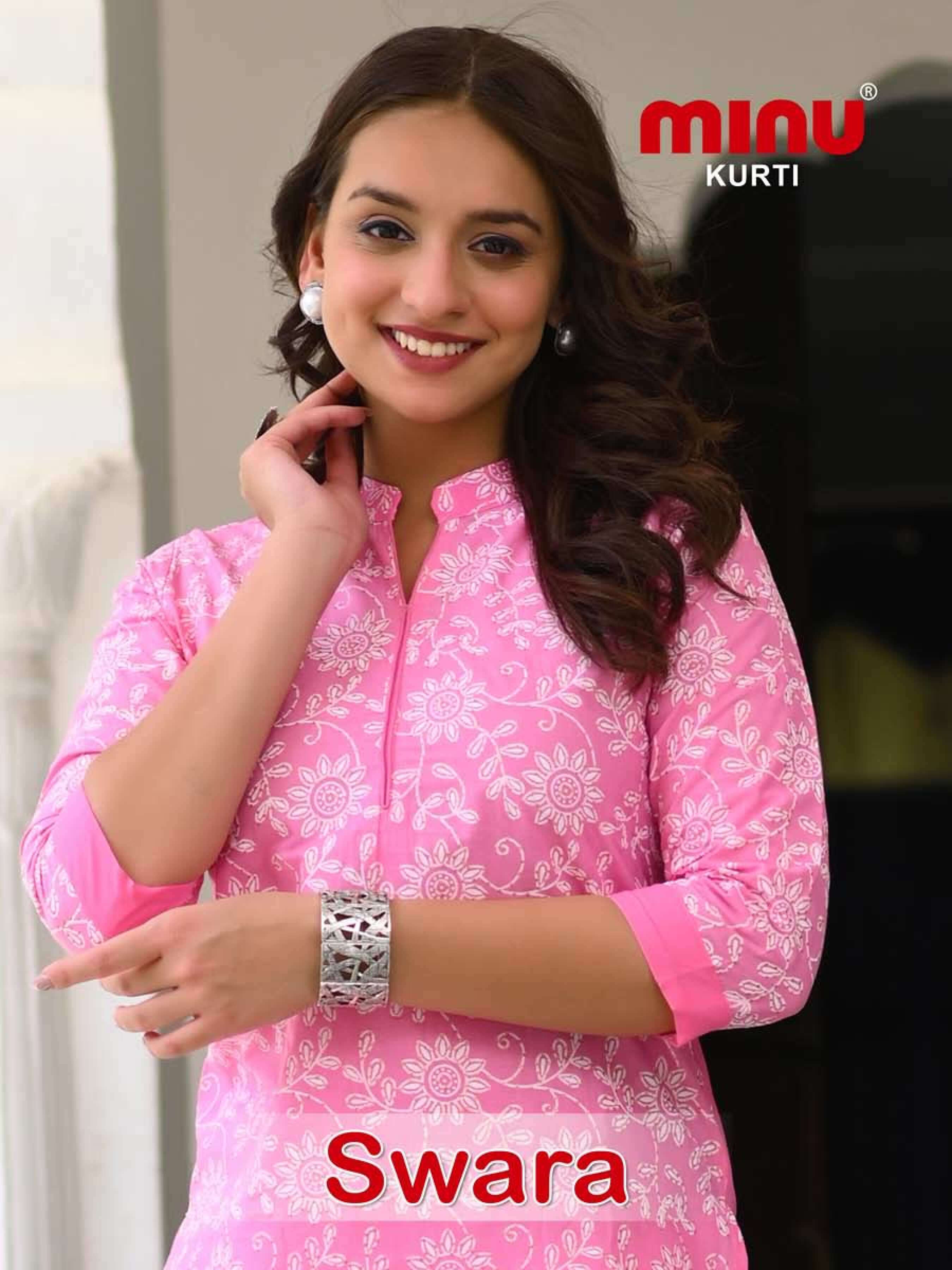 Minu Swara Cotton Kurtis-4P Catalogue
