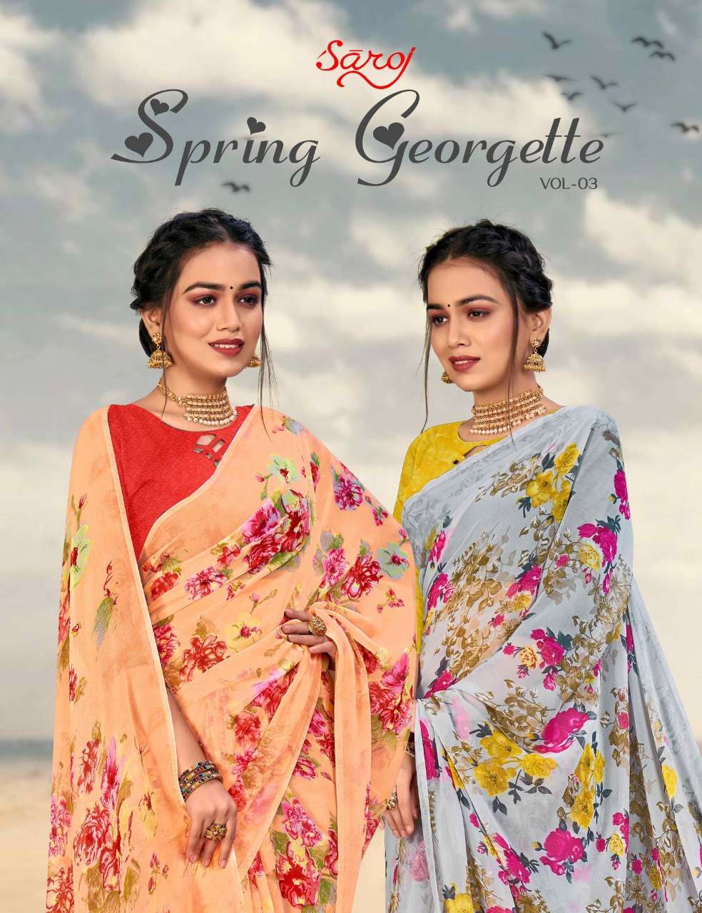 Saroj Spring Georgette Vol-3 