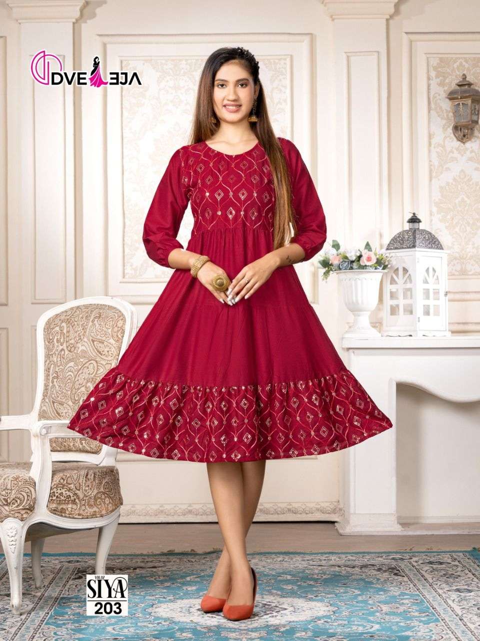 Siya 2 Anarkali kurtis