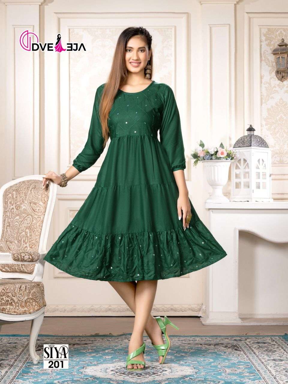Siya 2 Anarkali kurtis