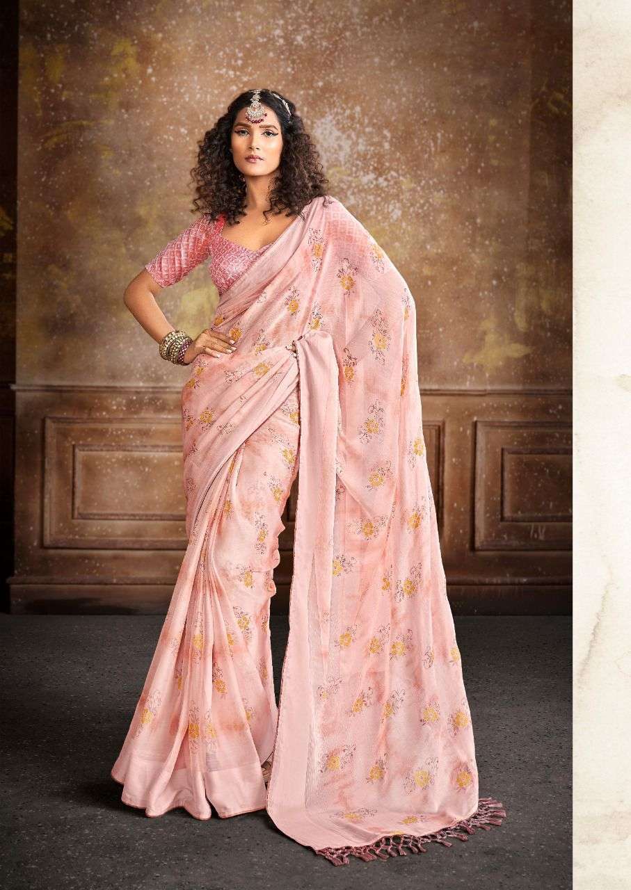  5D DESIGNER DIANA VOL 2 CHIFFON SAREES WHOLESALER