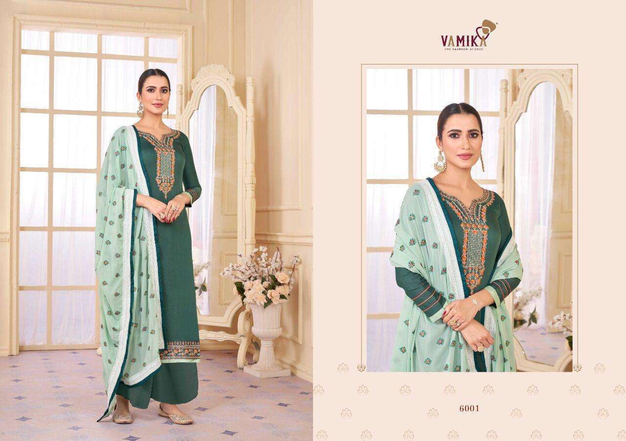  ALISHA BY VAMIKA RAYON READYMADE PLAZZO STYLE SALWAR KAMEEZ