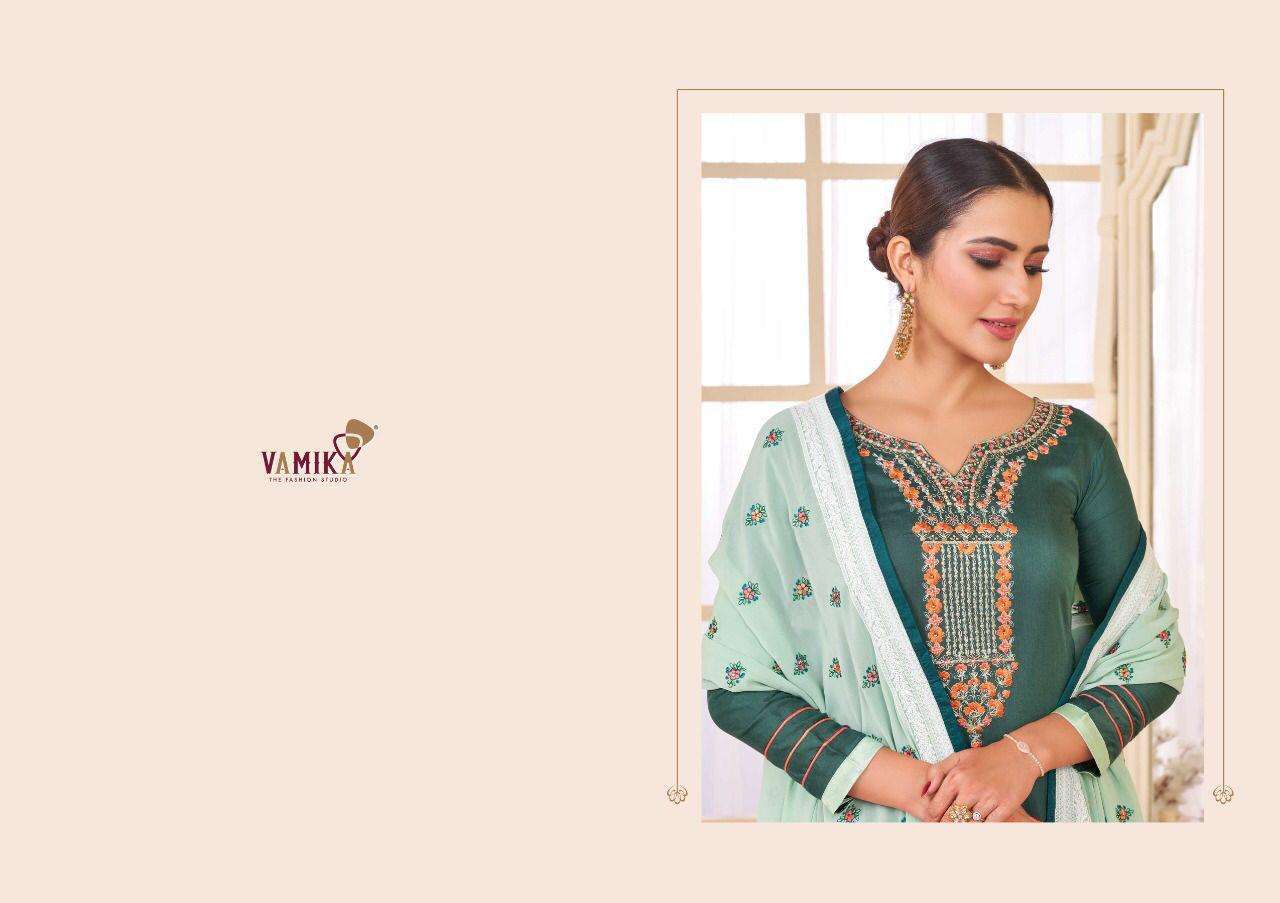  ALISHA BY VAMIKA RAYON READYMADE PLAZZO STYLE SALWAR KAMEEZ