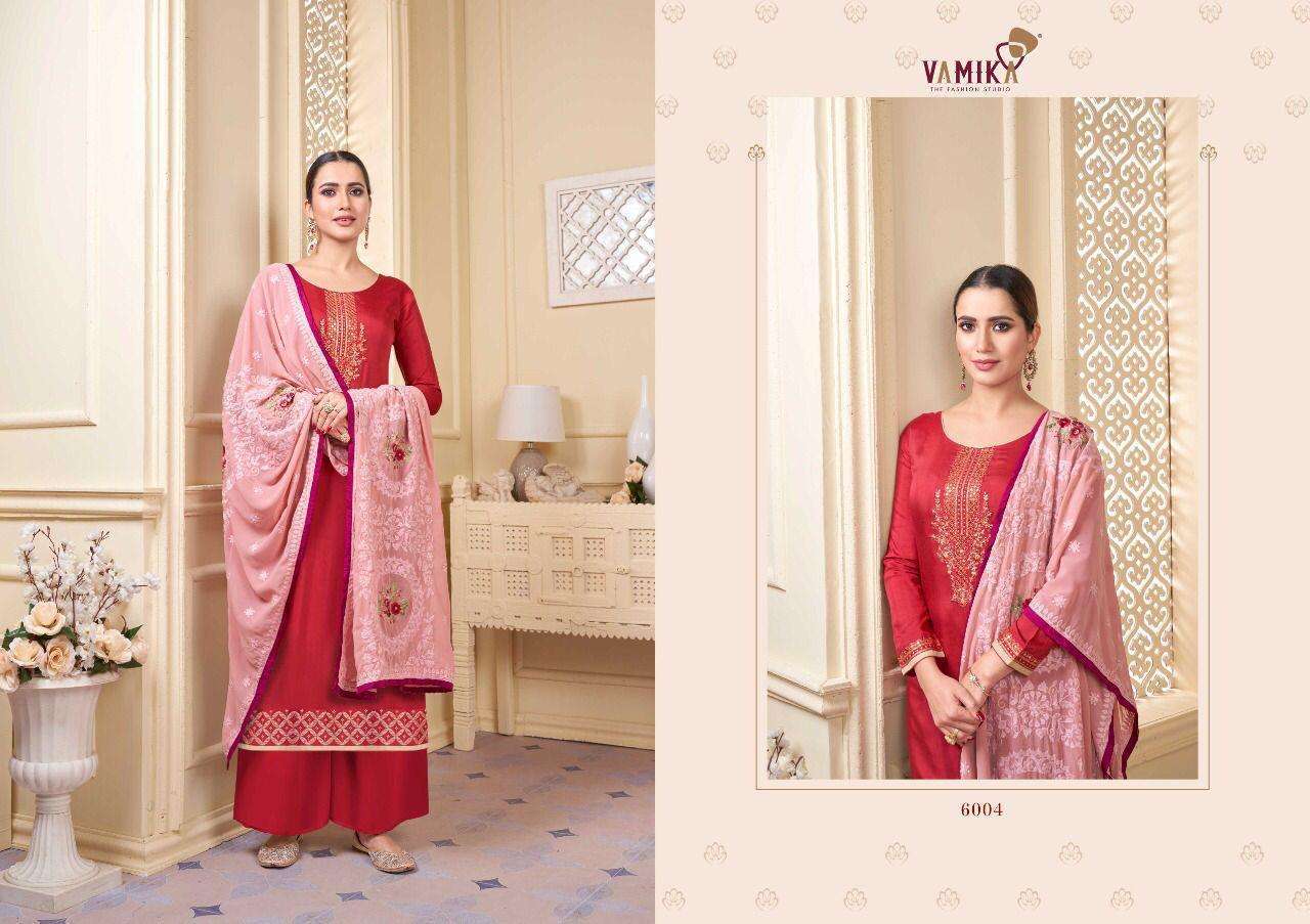  ALISHA BY VAMIKA RAYON READYMADE PLAZZO STYLE SALWAR KAMEEZ