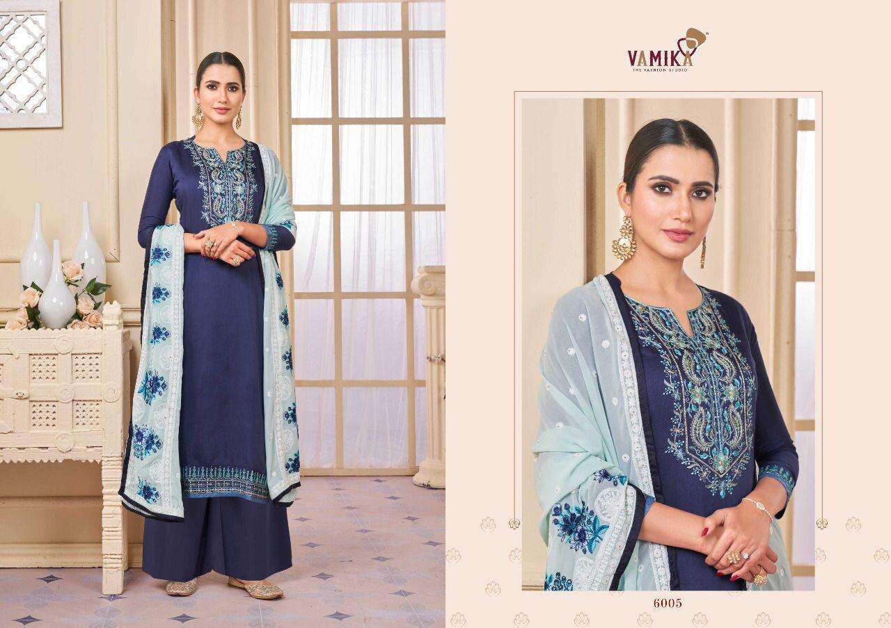  ALISHA BY VAMIKA RAYON READYMADE PLAZZO STYLE SALWAR KAMEEZ