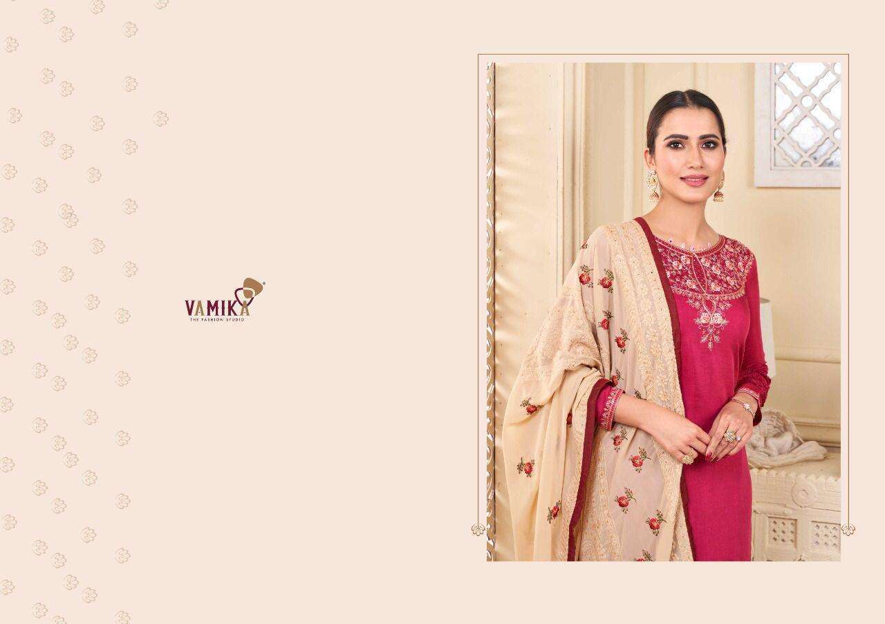  ALISHA BY VAMIKA RAYON READYMADE PLAZZO STYLE SALWAR KAMEEZ